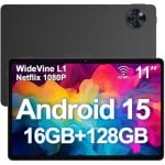 Tablet DOOGEE U11 4GB 128GB 11" 90Hz 8580mAh Android 15 Octa-Core Widevine L1 Schwarz Tablet DOOGEE U11 4GB 128GB 11" 90Hz 8580mAh Android 15 Octa-Core Widevine L1 Schwarz