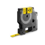 Schwarze auf gelbem Schrumpfschlauchetikett 9mm x 1,5m, widerstandsfähig und hitzebeständig Schwarze auf gelbem Schrumpfschlauchetikett 9mm x 1,5m, widerstandsfähig und hitzebeständig