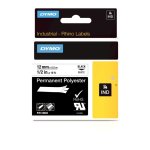 Cinta Etiquetadora DYMO Poliéster Permanente IND, 12mm, Negro sobre Blanco, 5,5m, UL 969 Cinta Etiquetadora DYMO Poliéster Permanente IND, 12mm, Negro sobre Blanco, 5,5m, UL 969