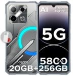 Smartphone DOOGEE Blade GT Play 20GB 256GB 5G 5800mAh Pantalla 120Hz LED NFC IP68 Smartphone DOOGEE Blade GT Play 20GB 256GB 5G 5800mAh Pantalla 120Hz LED NFC IP68