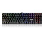 Redragon K671 Teclado Mecánico De 104 Teclas USA Color Negro