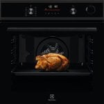 Forno Elétrico Electrolux EOC6P56H 72L Preto com função pirolítica e cozedura a vapor Forno Elétrico Electrolux EOC6P56H 72L Preto com função pirolítica e cozedura a vapor