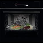 Horno eléctrico AEG Series 9000 TP9SB831AB 70L Negro con vapor, Wi-Fi y autolimpieza