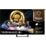 TV Hisense ULED 65U7Q 65" 4K Mini LED Smart TV HDR10+ Dolby Atmos Quantum Dot