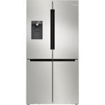 Frigorífico Bosch Americano 183cm 574L E Plateado Dispensador Agua/Hielo No Frost MultiAirFlow LED