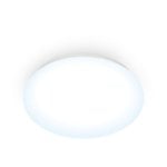 WiZ Adria plafoniera LED 17 W, luce bianca 4000K, Wi-Fi Bluetooth, metallo, non dimmerabile WiZ Adria plafoniera LED 17 W, luce bianca 4000K, Wi-Fi Bluetooth, metallo, non dimmerabile
