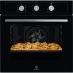 Horno elétrico Electrolux EOH2H04K 72L Preto com Função Autolimpeza AquaClean Horno elétrico Electrolux EOH2H04K 72L Preto com Função Autolimpeza AquaClean