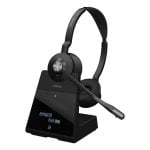 Auriculares Jabra Engage 75 SE inalámbricos Bluetooth 5.0 con Cancelación de Ruido y Micrófono Boom negro