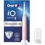 Cepillo Dental Eléctrico Recargable Oral-B iO 3N con Sensor de Presión y Estuche de Viaje Rosa Cepillo Dental Eléctrico Recargable Oral-B iO 3N con Sensor de Presión y Estuche de Viaje Rosa