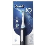 Oral-B iO Elektrische Schallzahnbürste, Sensitiv & Whitening Modi, 2 Min Timer, Schwarz