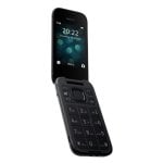 HMD 2660 Flip Telemóvel 4G Dual SIM com Ecrã 2.8", 128MB, MicroSD e Câmara 0.3MP Preto HMD 2660 Flip Telemóvel 4G Dual SIM com Ecrã 2.8", 128MB, MicroSD e Câmara 0.3MP Preto