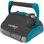 AQUABOT BWT Aquarius robot limpa fundos com navegação inteligente e escovas PVA 23m cabo AQUABOT BWT Aquarius robot limpa fundos com navegação inteligente e escovas PVA 23m cabo