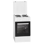 Cuisinière indépendante Bomann EH 561, 4 zones de cuisson, 7300 W, blanc