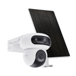 Câmera de vigilância EZVIZ HB90 Dual Kit 4MP Visão Noturna Externa IA Controle por Voz Áudio Bidirecional