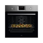 Horno eléctrico AEG OS6PB51AM 71L Inox con sonda térmica, AirFry y limpieza pirolítica