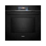 Forno Elétrico Siemens iQ700 HM778GMB1 67 L Preto com micro-ondas, autolimpeza pirolítica, Wi-Fi e ecrã TFT Forno Elétrico Siemens iQ700 HM778GMB1 67 L Preto com micro-ondas, autolimpeza pirolítica, Wi-Fi e ecrã TFT