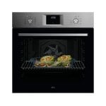 Horno eléctrico AEG OU5AB21FSM 72L Negro con cocción a vapor y autolimpieza pirolítica