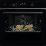 Horno eléctrico AEG Serie 5000 TA5PB531AB 71L Negro con SteamBake, Wi-Fi y autolimpieza