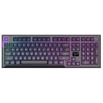 Teclado mecánico PREYON Silent Claw Layout ES RGB triple conexión pantalla inteligente Teclado mecánico PREYON Silent Claw Layout ES RGB triple conexión pantalla inteligente