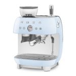 Espressomaschine Manuell Smeg EGF03PBEU 2,4L 20 Bar mit integriertem Mahlwerk Blau Espressomaschine Manuell Smeg EGF03PBEU 2,4L 20 Bar mit integriertem Mahlwerk Blau