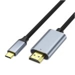 PcCom Essential Cable USB-C a HDMI 8K 60Hz 1.8m Negro
