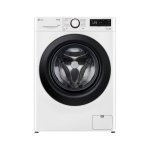 Máquina de Lavar Roupa LG F2WR5S8S6W 8kg Carga Frontal 1200rpm A Branca Vapor AI Direct Drive Inverter