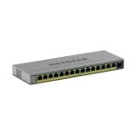 GS116EP 16 Porte Gigabit Ethernet Managed L2/L3 con PoE e Slot SFP