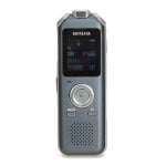 Registratore audio 16GB con microfono 3 canali, OLED, USB C, batteria al litio