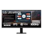Monitor LG UltraWide 29U511A-B, 29'', IPS, 21:9 WFHD (2560x1080), 100 Hz, HDR10, Negro