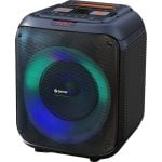 Altavoces Denver portátil estéreo inalámbricos 40W Bluetooth LED y microSD Altavoces Denver portátil estéreo inalámbricos 40W Bluetooth LED y microSD