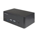 KVM Switch 2 Ports USB HDMI 2.0 4K 60Hz Audio Analog Digital Hub USB 3.0 Schwarz KVM Switch 2 Ports USB HDMI 2.0 4K 60Hz Audio Analog Digital Hub USB 3.0 Schwarz