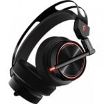 Auriculares 1MORE con cable, cancelación de ruido, micrófono y USB en negro Auriculares 1MORE con cable, cancelación de ruido, micrófono y USB en negro