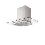 Campana extractora Candy CVMI 970 LX Canalizado 90cm LED aluminio 727m³/h Inox y cristal