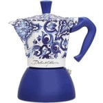 Cafetera Espresso Bialetti Dolce & Gabbana Blue Mediterraneo 6 tasses induction