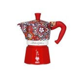 Cafetera Italiana Bialetti Dolce&Gabbana Moka Express 3 tazas aluminio termoplástico