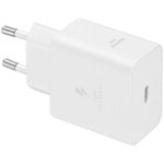 Caricabatterie Samsung 45 W GaN USB-C Power Delivery PPS Bianco con cavo 1,8 m Caricabatterie Samsung 45 W GaN USB-C Power Delivery PPS Bianco con cavo 1,8 m