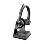 Auriculares HP inalámbricos DECT Bluetooth con cancelación de ruido y micrófono negro Auriculares HP inalámbricos DECT Bluetooth con cancelación de ruido y micrófono negro