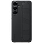 Samsung Standing Grip Funda con Soporte Negra para Galaxy S25 FE