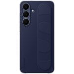 Samsung Standing Grip Funda con Soporte Azul Oscuro para Galaxy S25 FE