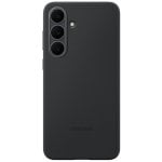 Coque en silicone noire Samsung pour Galaxy S25 FE Coque en silicone noire Samsung pour Galaxy S25 FE