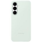 Coque en silicone vert menthe Samsung pour Galaxy S25 FE Coque en silicone vert menthe Samsung pour Galaxy S25 FE