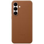 Custodia in pelle vegana Kindsuit per Samsung Galaxy S25 FE in marrone Custodia in pelle vegana Kindsuit per Samsung Galaxy S25 FE in marrone