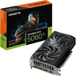 Tarjeta Gráfica Gigabyte GeForce RTX 5060 Ti WINDFORCE MAX OC 16GB GDDR7 Reflex 2 RTX AI DLSS4
