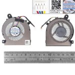 Ventoinha GPU para portátil MSI GL66 N477 GF66 GF76 MS-1583 Paad05015sl
