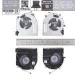 Laptop-Lüfter für HP 16-d/e Tpn-q263 Q264 M75721 M75723 60 W, Schwarz