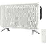 Radiateur Électrique Cecotec ReadyWarm 2000 Graphene 1800W Télécommande Calor Rapide