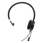 Auriculares Jabra con cable USB, Micrófono Boom y Cancelación de Ruido para Oficina, Negro Auriculares Jabra con cable USB, Micrófono Boom y Cancelación de Ruido para Oficina, Negro