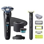 Afeitadora Eléctrica Philips Series 7000 S7886/78 Wet & Dry, 3 Cabezales, Bluetooth, Acero SteelPrecision, Negro Afeitadora Eléctrica Philips Series 7000 S7886/78 Wet & Dry, 3 Cabezales, Bluetooth, Acero SteelPrecision, Negro
