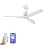 Ventilador de Techo HELIX 132cm Motor DC Ultrasilencioso Aspas Madera Haya Alexa App Ventilador de Techo HELIX 132cm Motor DC Ultrasilencioso Aspas Madera Haya Alexa App