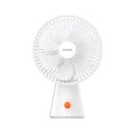 Ventilador Portátil Xiaomi Mini Fan Blanco 4000mAh 7 aspas Oscilación 90° Silencioso